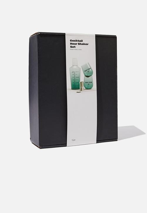 Typo - Cocktail hour shaker set-day for it