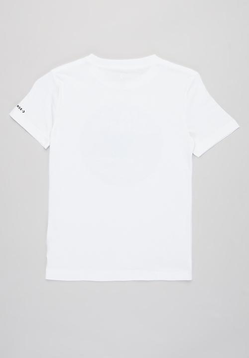Converse - Converse boys split ctp gfx tee - white