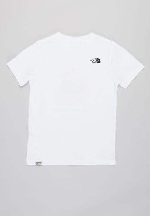 The North Face - Box short sleeve tee - white
