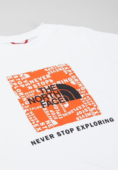 The North Face - Box short sleeve tee - white