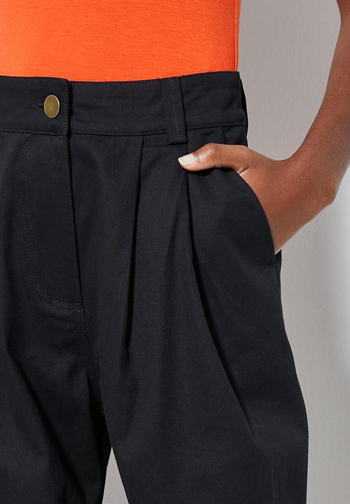 Superbalist - Balloon trousers - black