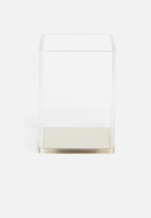 Sixth Floor - Acrylic pen holder - gold
