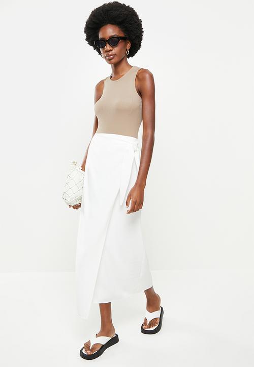 Me&B - Wrap skirt - milk