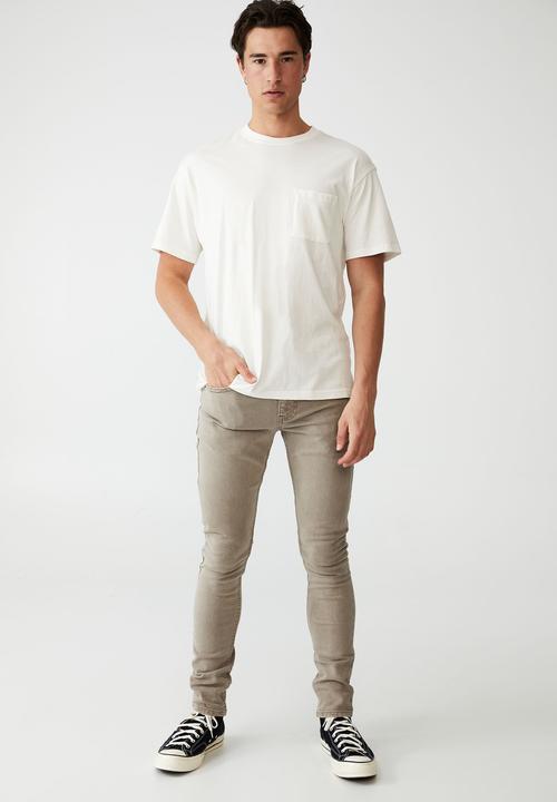 Cotton On - Super skinny jean - washed oatmeal