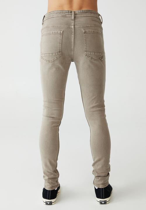 Cotton On - Super skinny jean - washed oatmeal