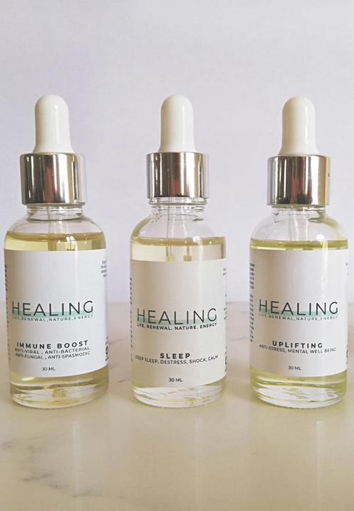 HEALING - Essential Oil 3 Pack - Sleep, Immune Boost & Uplifting