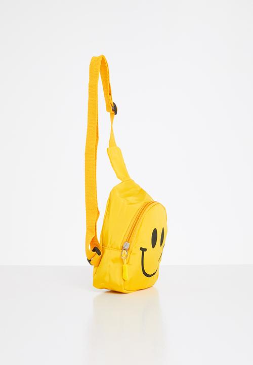 Rebel Republic - Smiley bag - yellow