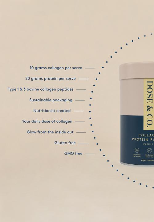 DOSE & CO. - Collagen Protein Powder - Vanilla