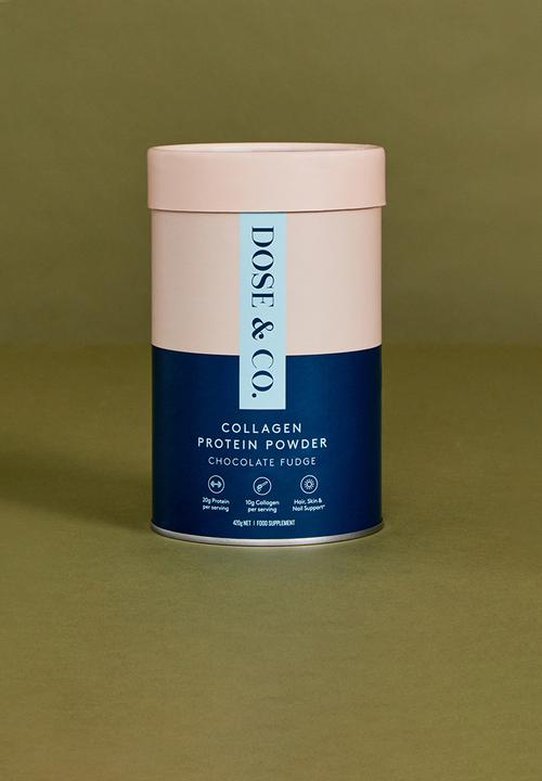 DOSE & CO. - Collagen Protein Powder - Chocolate Fudge