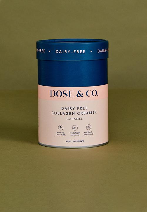 DOSE & CO. - Dairy Free Collagen Creamer - Caramel