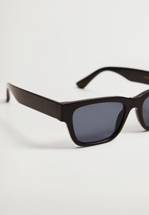 MANGO - Squared frame sunglasses - black
