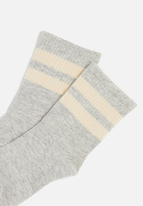 Pop Candy - Boys 2 pack socks - grey melange