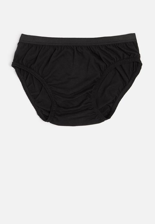 Superbalist - Boys 3 pack briefs - black