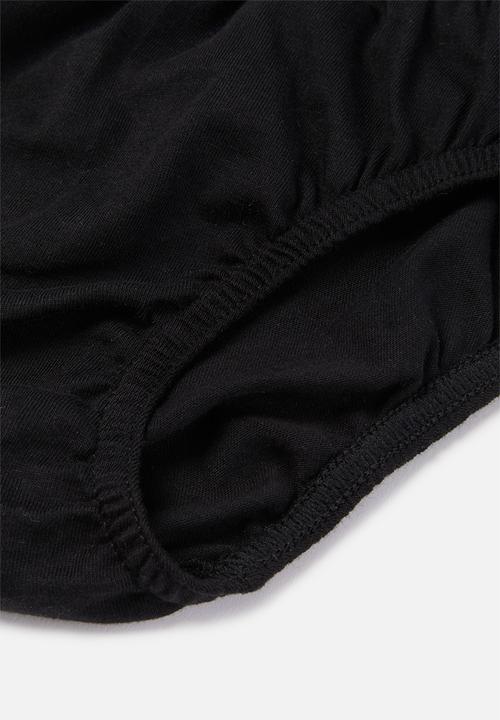 Superbalist - Boys 3 pack briefs - black