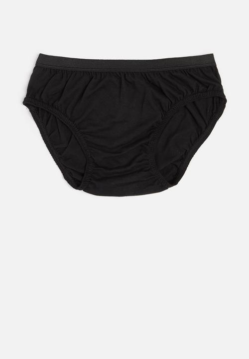 Superbalist Kids - 3 pack briefs - black