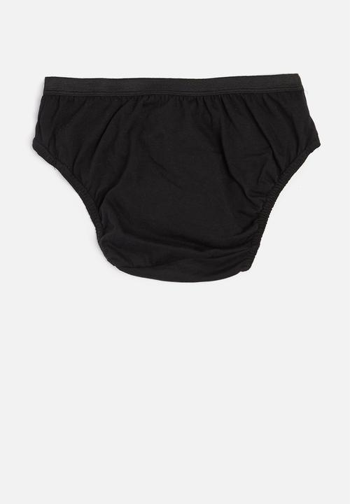 Superbalist Kids - 3 pack briefs - black
