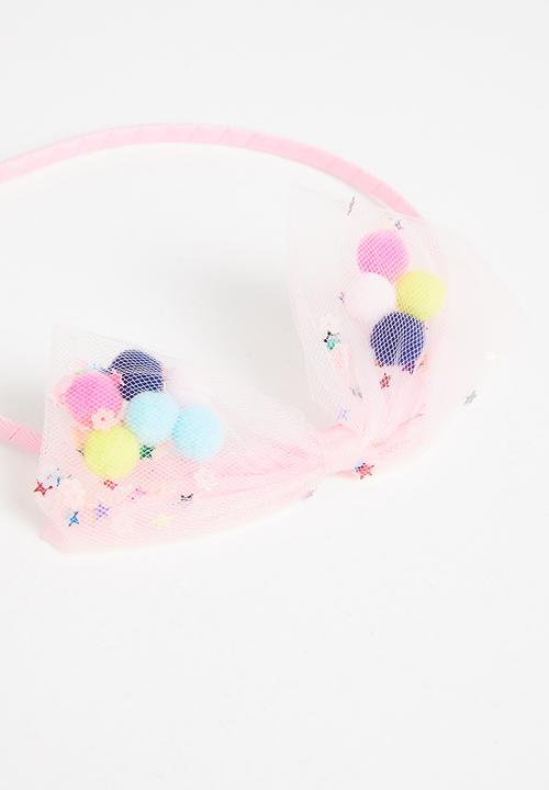 Pop Candy - Alice band with bow - pink