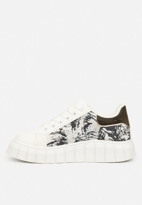 Butterfly Feet - Bonnie 1 sneaker - white & black 