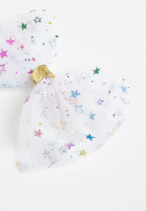 Pop Candy - 2 Pack bows - pink & white