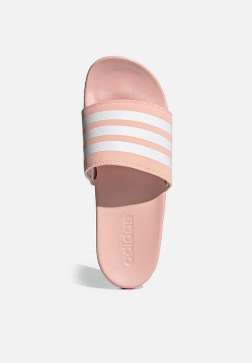 adidas Originals - Adilette comfort - vapour pink/ftwr white/ftwr white
