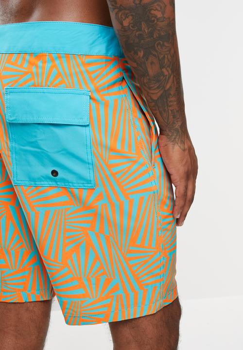 Holmes Bro's - Geovibes boardshort - turq