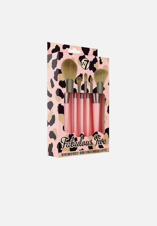 W7 Cosmetics - Fabulous Five Brush Set