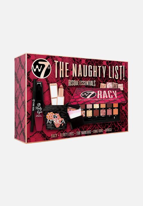 W7 Cosmetics - The Naughty List Risqué Essentials Set