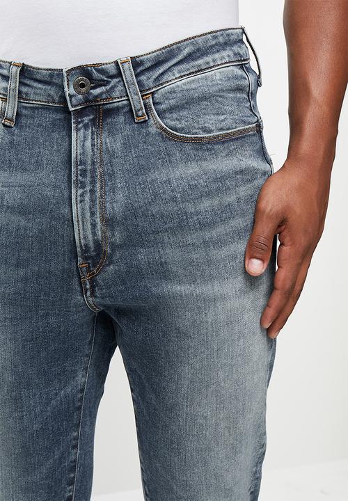 G-STAR - Type c 3d skinny vosir stretch denim - light blue