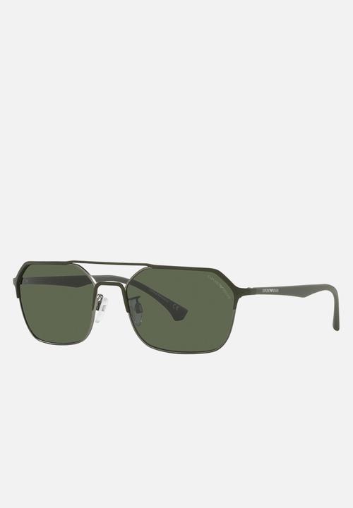 Emporio Armani - 0ea2119 57mm - matte green/gunmetal