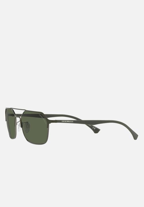 Emporio Armani - 0ea2119 57mm - matte green/gunmetal