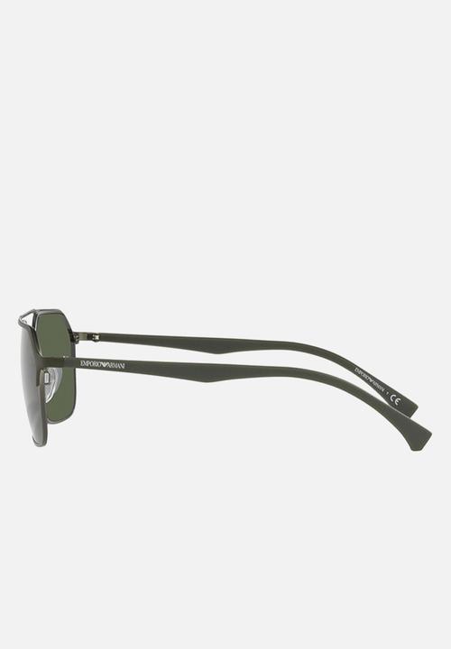 Emporio Armani - 0ea2119 57mm - matte green/gunmetal