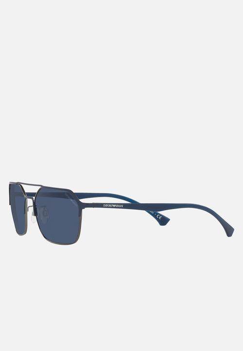 Emporio Armani - 0ea2119 57mm - blue & gunmetal 