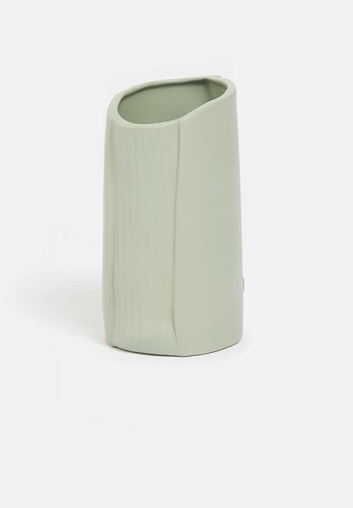 Grey Gardens - Lochness vase - sage