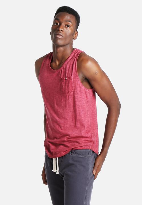 Colton Vest - Red Bellfield T-Shirts 