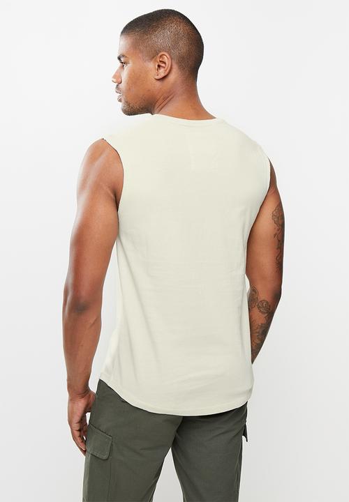urban° - Urban printed vest - bone