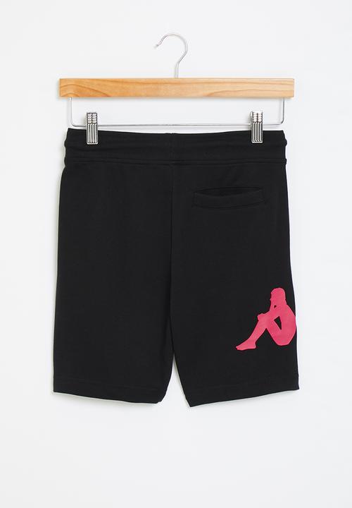 KAPPA - Authentic sanghett shorts - black multi colour