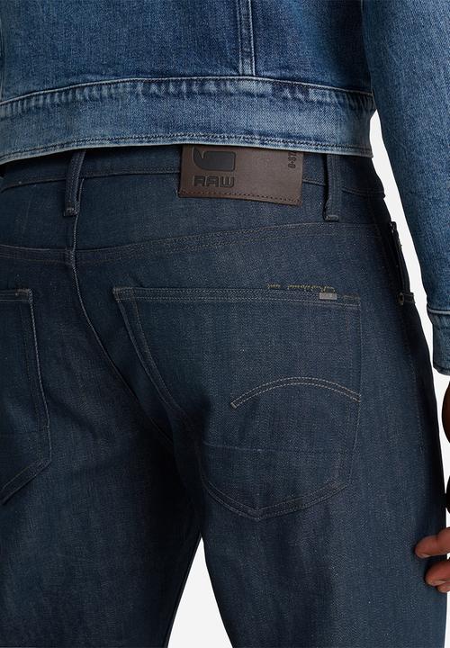 G-STAR - 3301 slim - worn in leaden
