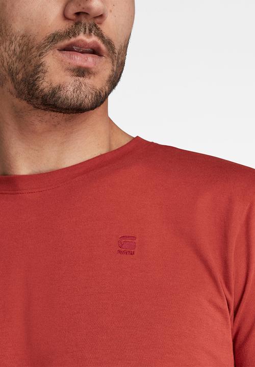 G-STAR - Base-s r t s\s - rusty red