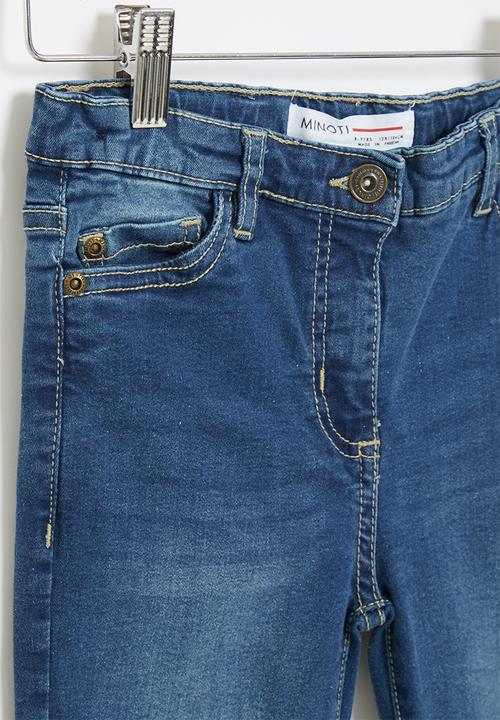 MINOTI - Girls basic skinny jean - deep blue