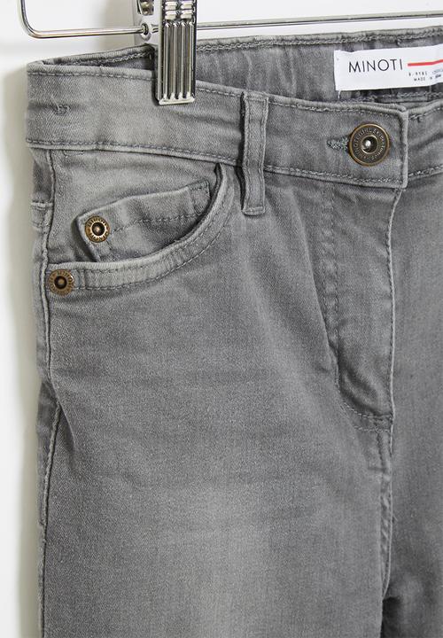 MINOTI - Girls basic skinny jean - dark grey