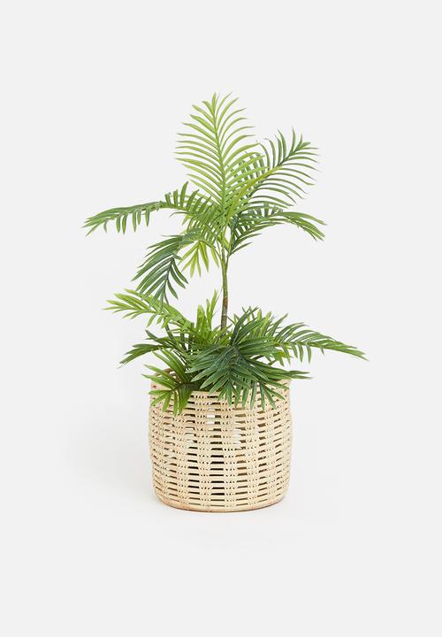 Grey Gardens - Space woven basket small - natural