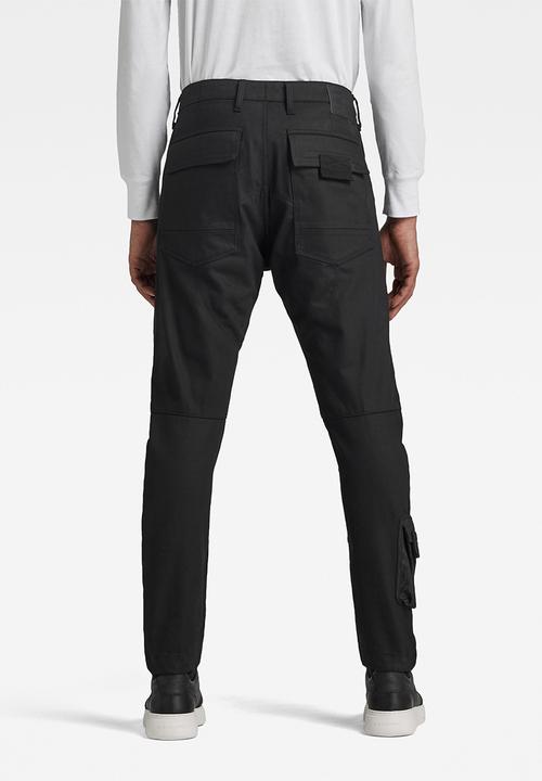 G-STAR - 3d pm straight tapered cargo - pitch black