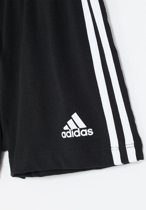 adidas Performance - Y g 3s shorts - black & white