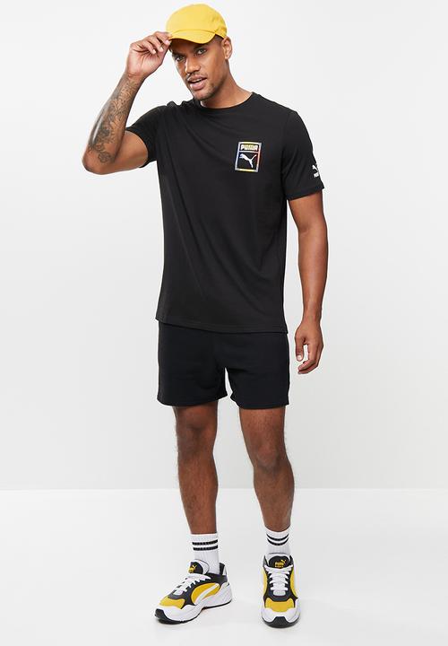 PUMA - Graphic tee box logo logo play - puma black-1