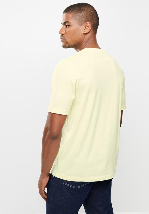 KAPPA - Logo ceda tee - light yellow