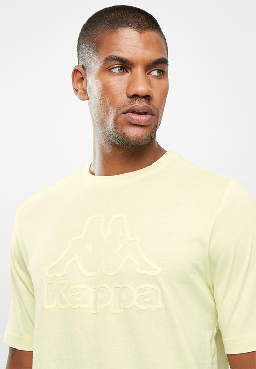 KAPPA - Logo ceda tee - light yellow