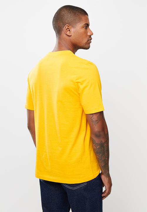 KAPPA - Logo curtis t-shirt - yellow