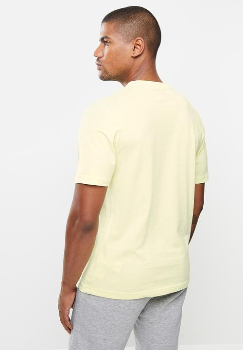 KAPPA - Logo curtis t-shirt - light yellow