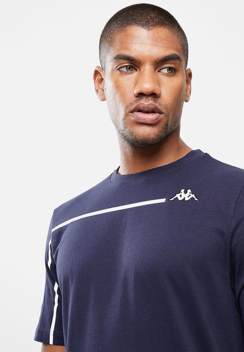 KAPPA - Logo curtis t-shirt - navy