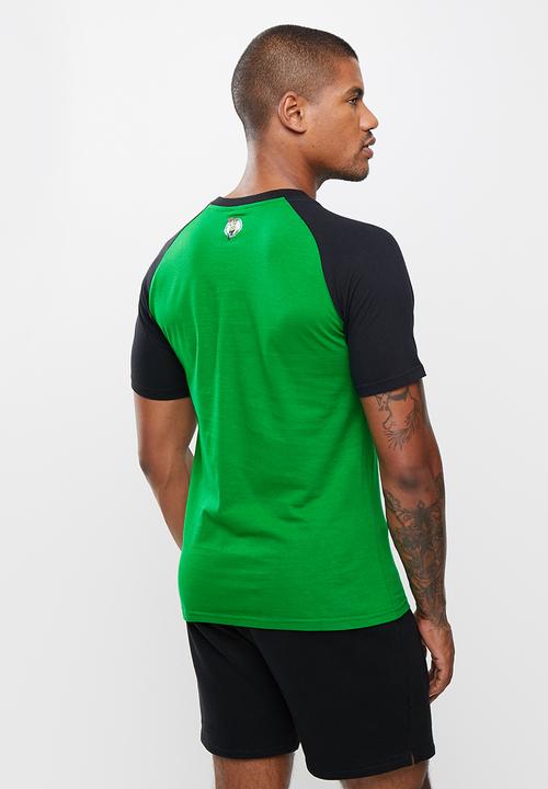 NBA - Nba bold & block t-shirt: celtics - green & black 